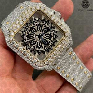Reloj Mecánico de Lujo para Hombre Charm_Jewells, 45 mm, Caja Redonda de Acero Inoxidable, Correa de Goma, Esfera de Cristal de Zafiro - Product Image 4