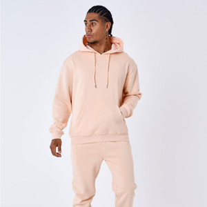 Sweat à capuche thermique pour homme en coton premium, imprimé avec logo personnalisé, très tendance, en polaire, motif uni - Product Image 3