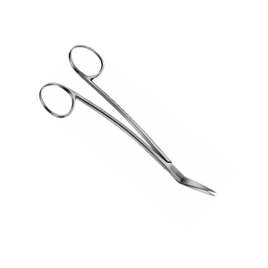 Tijeras Microquirúrgicas Curvas de 160 mm, Acero Inoxidable, Afiladas, Instrumento de Corte Quirúrgico Médico y de Ortodoncia - Product Image 5