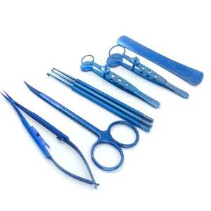 Kit de 8 piezas de instrumentos para cirugía de calázion, herramientas quirúrgicas oftálmicas, instrumentos para cirugía ocular, set profesional de oftalmología - Product Image 3
