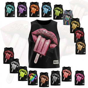 Stylish Breathable Sleeveless Tank <b>Top</b> Custom Print Graphic Summer <b>Crop</b> Casual Fashion Streetwear Slim Fit T Shirts <b>Men</b> - Product Image 1