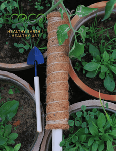 Bendable Moss Pole <b>for</b> Climbing <b>Plants</b> Flexible Coconut Fiber <b>Plant</b> Support Stake Bendy Coco Pole <b>for</b> Monstera Custom Size - Product Image 2