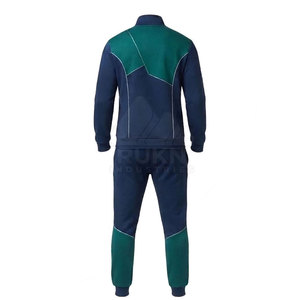 Conjunto Deportivo para Hombre, Chaqueta Deportiva con Cuello Alto y Cierre de Cordón, Pantalones a Juego, Personalizable, Color Sólido - Product Image 6