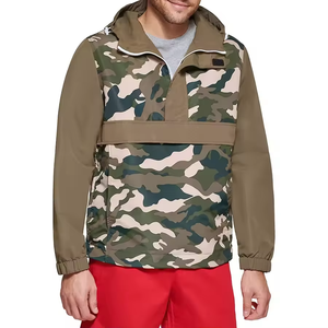 High Quality Sublimated Men's Windbreaker <b>Jacket</b> Waterproof Lightweight Quick Dry Breathable Zipper Sports <b>Travel</b> Windbreaker - Product Image 5