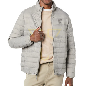 Concevez votre propre veste matelassée personnalisée, imperméable, décontractée, pour homme, veste d'hiver matelassée - Product Image 3