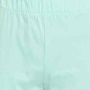 Conjunto de verano nuevo de 2 piezas para mujer, camiseta de manga corta con cuello redondo y pantalones cortos, 100% algodón. - Product Image 6