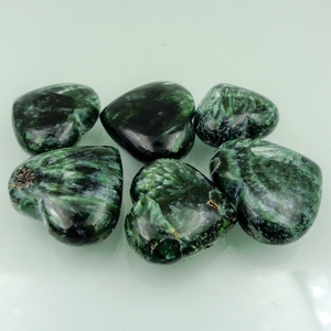 Cœur de Séraphinite Naturelle en Cristal Vert, Pierre de Guérison pour Reiki, Méditation, Cadeau, Décoration Énergétique, Vente en Gros - Product Image 2