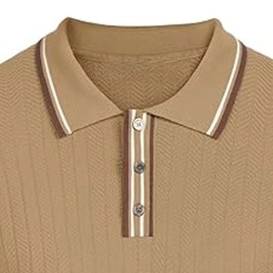 เสื้อยืดผู้ชายคุณภาพสูงปี 2026 ผลิตจากโรงงานแฟชั่น OEM สีสันหลากหลาย เสื้อโปโลผู้หญิง ดีไซน์ล่าสุด เสื้อโปโลสำหรับผู้ชาย - Product Image 6