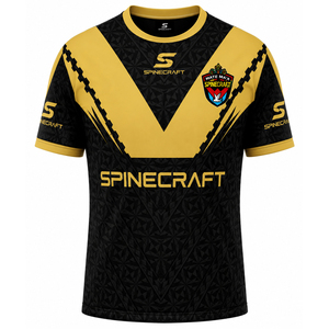 Camiseta de Rugby para Adultos, Sublimada, de Manga Corta, con Estampado, de Secado Rápido, Uniforme Personalizado de Verano - Product Image 2