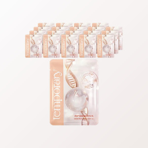 แผ่นมาส์กหน้าเกาหลี K-Beauty แผ่นมาส์กเปปไทด์เรตินอลชั่วคราว 10 แผ่น 1 ชิ้น ผลิตในเกาหลี - Product Image 2