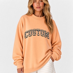 Cozy <b>Ladies</b> Mockneck Pullover Oversized Relaxed Fit Sweatshirt <b>Long</b> Sleeve Comfortable <b>Top</b> Casual Daily Fashion Clothing - Product Image 3
