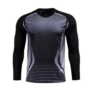 Maillot de football personnalisé à manches longues, maillot de football vierge, ensemble d'uniformes de football, tenue d'entraînement à manches longues - Product Image 5