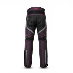Pantalon de protection pour motard d'hiver, pantalon de moto imperméable en textile avec doublure thermique, protection des genoux, coutures renforcées - Product Image 6