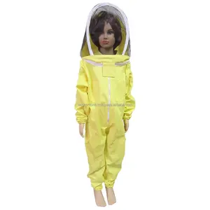 Hot Selling 3 Layer Mesh Latex Bee Keeper Suit kids Cotton Material for Maximum Ventilation Protection Beekeeper Suit for Men