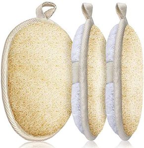 Fabricant OEM de brosses de bain en loofah, vente en gros de gommages corporels naturels en luffa |   Gant exfoliant |   Éponge de douche - Product Image 3