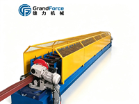 Machine de formage à froid pour gouttières de toit, conduites d'évacuation des eaux pluviales et tuyaux de descente pour villas, maisons résidentielles, bâtiments commerciaux et appartements