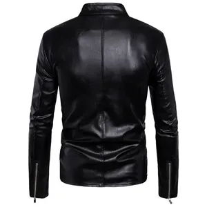 High Performance <b>Men</b> <b>Leather</b> <b>Jacket</b> 2026 Genuine <b>Leather</b> <b>Jacket</b> for Motorcycle Riding Manufacturer Supplier - Product Image 2