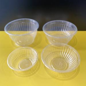 รุ่นใหม่ปี 2026 พร้อมจัดส่งจากโรงงานเวียดนาม ชามพลาสติก PP ขนาด 18 ออนซ์/20 ออนซ์ ชามเสิร์ฟ ชามซุป ถ้วยใส ใช้แล้วทิ้ง - Product Image 1