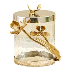 Nouveaux récipients à motif texturé, qualité supérieure, en métal coloré, faits à la main, vente en gros, pour rangement de cuisine sur table - Product Image 3