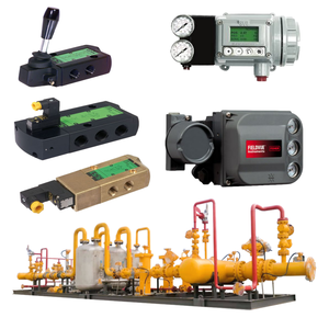 โซลินอยด์วาล์ว ASCO 551 พร้อมตัวควบคุมตำแหน่ง Fisher DVC6200 หรือ Masoneilan SVI2 สำหรับการควบคุมความแม่นยำของก๊าซธรรมชาติ LNG และสารเคมีบนแท่นควบคุม - Product Image 1