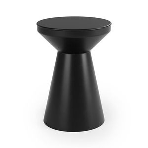 <b>Silver</b> Metal Drum End <b>Tables</b> for Home Decor Furniture for Living Room and Lobby Furniture Side <b>Table</b> Indoor and Outdoor Use - Product Image 2