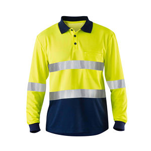 Camisa de Trabajo Personalizada al por Mayor de Alta Visibilidad, Ignífuga, Resistente al Fuego, Transpirable, para Mecánicos, Minería, Ropa de Seguridad - Product Image 1