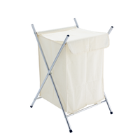 Meubles de rangement d'usine OEM Rangement à domicile 60TC Sac Panier pliant Panier à linge moderne pour vêtements sales Étagère de lavage