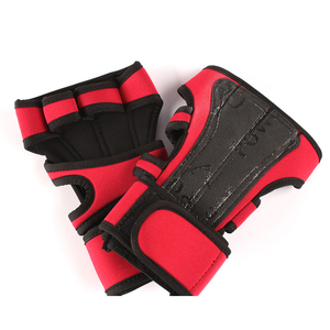 Wholesale Custom Half-Finger Nylon Weightlifting Gym <b>Gloves</b> Sport Fitness Gear Unisex Non-Slip Outdoor Sports Fasten Closure - Product Image 1