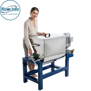 Mélangeur industriel robuste en acier inoxydable Micron India, moteur 440V 2000W, capacité 120KG, garantie 1 an pour l'alimentation et les produits chimiques - Product Image 2
