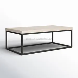 Mesa de Centro Moderna de Lujo con Acabado Cromado Pulido y Almacenamiento para Sala de Estar y Áreas de Descanso, Mayorista Zahid Exports, Decoración para la Cena - Product Image 3