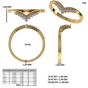 Elegante Anillo de Oro con Diamante Cultivado en Laboratorio, Joyería Fina Inspirada en la Eternidad, para Mujer, Aniversario de Bodas y Regalos - Product Image 4