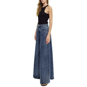 Jeans Clásicos Casuales de Alta Calidad, Jeans Rectos Lavados, Jeans de Moda Urbana al por Mayor para Hombre y Mujer - Product Image 4