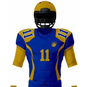 <b>Hot</b> Sale High Professional Comfortable Breathable New Design Best Supplier Top Trendy Sport Wear American Football Uniform - Product Image 5