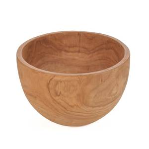 ชามไม้ทำมือ ดีไซน์มินิมอล สำหรับเสิร์ฟอาหาร สไตล์วาบิซาบิ ตกแต่งบ้าน - Product Image 5
