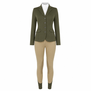 Hauts personnalisables pour les passionnés d'équitation, nouvelle arrivée, maillot d'équitation pour femmes, manches longues, couleur personnalisée, logo personnalisé, taille personnalisée - Product Image 1