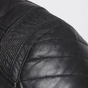 Veste en cuir légère pour homme avec doublure respirante, idéale pour les saisons printemps et automne, veste d'hiver pour homme - Product Image 6