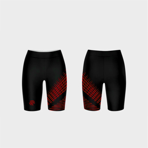 Pantalones cortos de ciclismo negros para hombre con patrón geométrico, ropa interior acolchada sin costuras para entrenamiento en carretera - Product Image 2