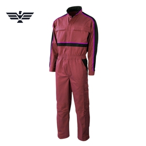 Combinaison de travail industrielle personnalisée pour homme, en coton, combinaison de mécanicien à manches longues, combinaison de sécurité, uniforme de garage robuste, réparation automobile - Product Image 2