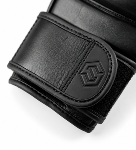 Guantes de MMA de Cuero con Logotipo Personalizado, Guantes de Boxeo de Entrenamiento con Dedos Descubiertos, con Soporte para Muñeca, Profesionales para Artes Marciales Mixtas - Product Image 6