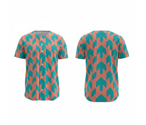 เสื้อเบสบอลแบบซับลิเมชั่นสั่งทำพิเศษ (OEM) |   ชุดเบสบอลทีมพร้อมโลโก้และหมายเลขแบบกำหนดเอง |   ฐานผ้าโพลีเอสเตอร์ที่ระบายอากาศได้ดี - Product Image 1