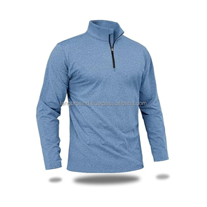 Sweat-shirt classique à demi fermeture éclair pour hommes Taille XL pour un usage quotidien Logo personnalisé Vêtements d'hiver grande taille - Product Image 6