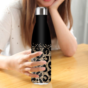 Botella de Agua Deportiva Personalizada, Reutilizable, Portátil, de Doble Pared, de Acero Inoxidable, Tipo Cola, para Viajes - Product Image 5