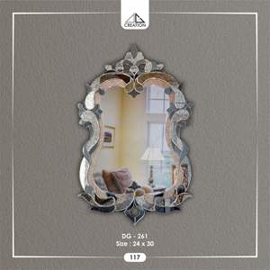 Ce miroir convient pour ajouter une touche vintage ou classique au design d'art déco moderne, contemporain ou traditionnel. - Product Image 4