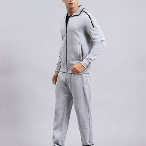 Ensemble de survêtement deux pièces pour homme, confort quotidien, coupe élégante, coton de qualité supérieure, survêtements pour homme très vendus - Product Image 2