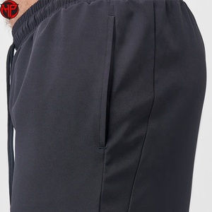 Shorts de course athlétiques pour hommes, séchage rapide, poches zippées, légers, pour la gym et la randonnée, style sportif uni - Product Image 2