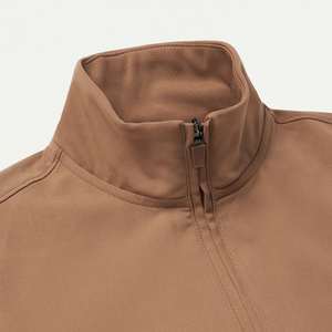 Chaqueta de forro polar para mujer con opciones de bordado, cremallera completa y cuello simulado, uniforme médico para enfermeras - Product Image 6