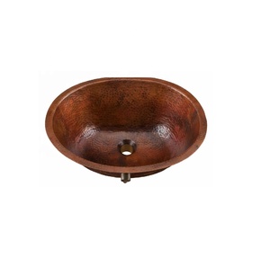 Copper <b>Drop</b>-in Sink Copper Sink Handmade Vessel Basins Unique <b>Bar</b> Sink Manufacturer Supplier Wholesaler - Product Image 1