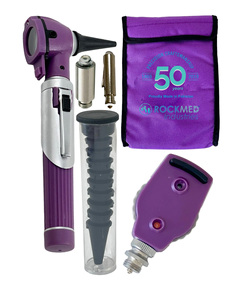 ROCKMED Ensemble Dermatoscope 2-en-1 - Outil de Diagnostic Médical Réutilisable et Portable pour Examinations Cutanées (Usage Vétérinaire et Humain) - Product Image 5