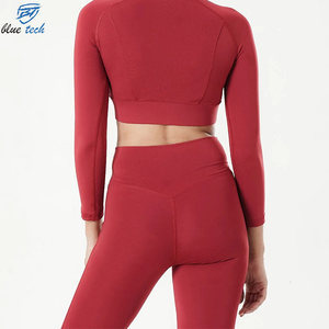 Wholesale Women's Casual High Waist V Shape Yoga <b>Leggings</b> Breathable Eco-Friendly Quick Dry Stretch Customized Colors Gym - Product Image 4