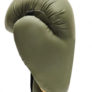 Gants de boxe MMA en cuir personnalisés avec logo, à doigts entiers, fermeture auto-agrippante, imperméables - Product Image 4